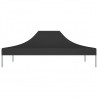 Teto para tenda de festas 4x3 m 270 g/m² preto 3