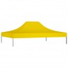 Teto para tenda de festas 4x3 m 270 g/m² amarelo 2