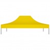 Techo de carpa para celebraciones amarillo 4x3 m 270 g/m² 3