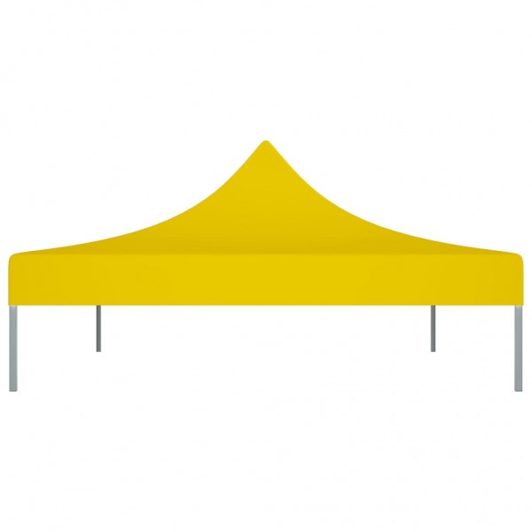 Teto para tenda de festas 4x3 m 270 g/m² amarelo M 4