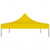 Teto para tenda de festas 4x3 m 270 g/m² amarelo 4