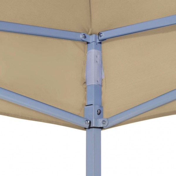 Techo de carpa para celebraciones beige 4.5x3 m 270 g/m² M 5