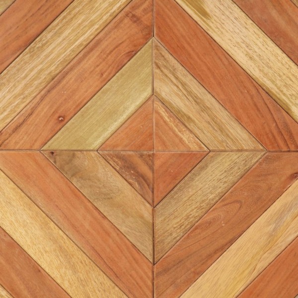 Mesa de jantar 120x60x76 cm madeira acácia maciça e mangueira M 2