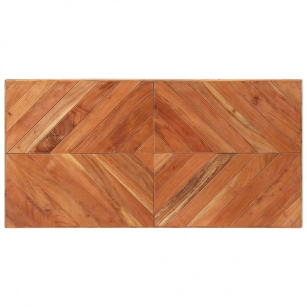 Mesa de comedor madera maciza de acacia y mango 120x60x76 cm M 5