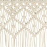 Cortina em macramé 140x240 cm algodão 4