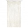 Cortina de macramé algodón 140x240 cm 2