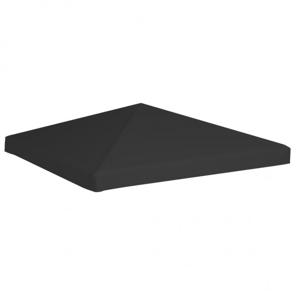 Toldo de cenador 270 g/m² 3x3 m negro D