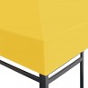 Toldo de cenador 270 g/m² 3x3 m amarillo 5