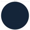 Película p/ piscina PE solar flutuante 300 cm preto e azul 5
