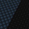 Película p/ piscina PE solar flutuante 381 cm preto e azul 2
