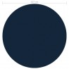 Película p/ piscina PE solar flutuante 527 cm preto e azul 5