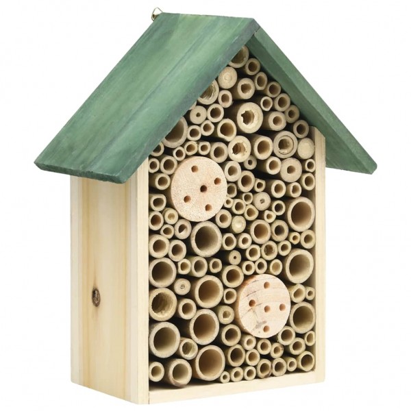 314813  Insect Hotels 2 pcs 23x14x29 cm Solid Firwood D