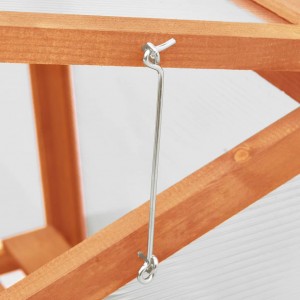 Estufa 60x45x100 cm madeira de abeto H