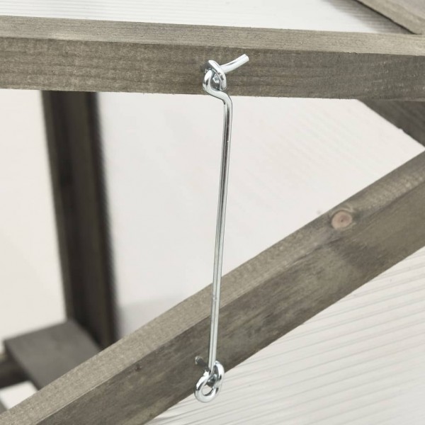 Estufa 60x45x100 cm madeira de abeto M 2