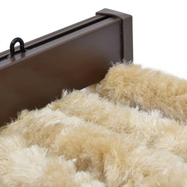 Cortina anti-insetos 118x220 cm chenille bege M 5