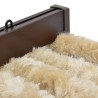 Cortina anti-insetos 118x220 cm chenille bege 5