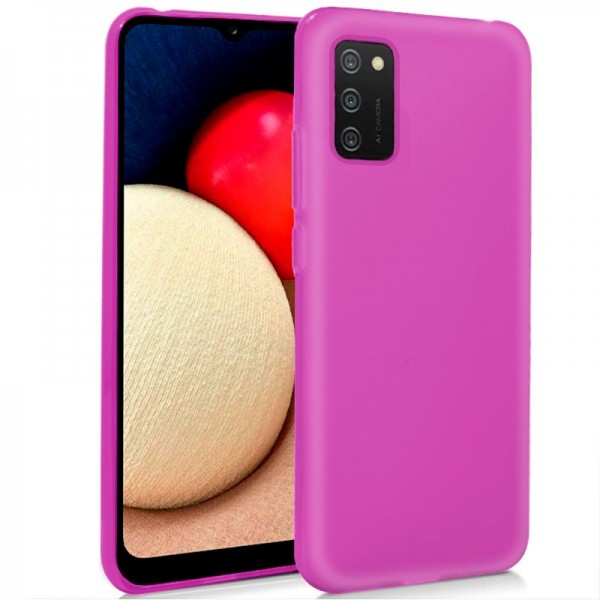 Funda COOL Silicona para Samsung A025 Galaxy A02s (Rosa) D