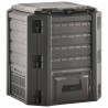 Compostador de jardín negro 380 L 4