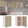 Armario colgante cocina contrachapada color roble 39.5x31x60 cm 2
