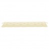 Almofadão p/ banco de jardim tecido oxford branco nata 3