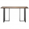 Mesa de comedor de madera maciza reciclada 140 cm 2
