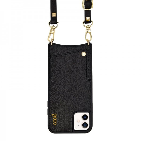 Carcasa COOL para iPhone 12 mini Correa Pop-Rock Negro D