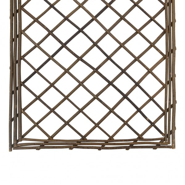 Enrejados de jardín 6 unidades 30x120 cm sauce M 4