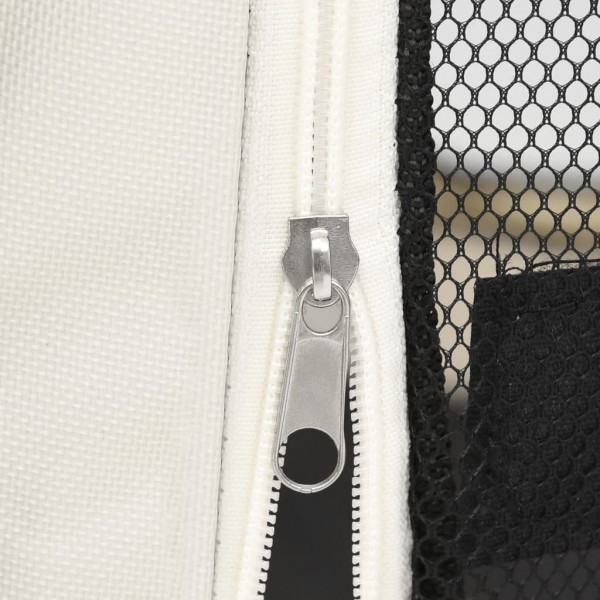 Parque dobrável p/ cão c/ saco de transporte 90x90x58 cm rosa M 3