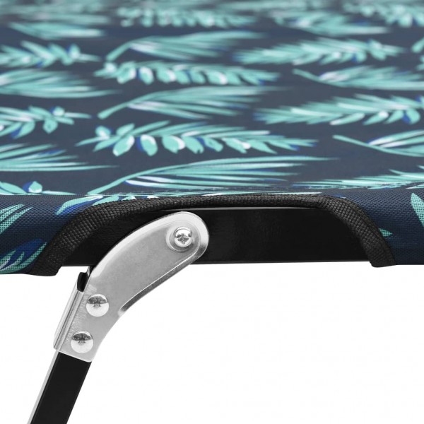 Espreguiçadeira/cama dobrável p/ 2 pessoas aço estampagem folha M 5