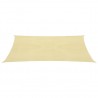 Toldo de vela beige HDPE 160 g/m² 2.5x3 m 3