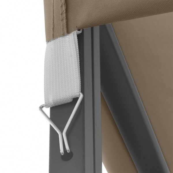 Cenador gris taupe 4x3 m M 5