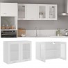 Armario colgante cocina contrachapada blanco 80x31x60 cm 1