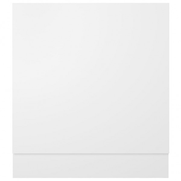 Panel para lavavajillas madera contrachapada blanco 59.5x3x67cm M 4