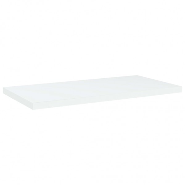 Prateleiras para estante 4 pcs 40x20x1.5cm contraplacado branco M 2