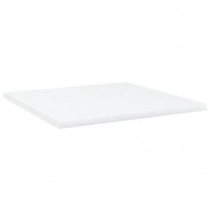 Prateleiras para estante 4 pcs 40x40x1.5cm contraplacado branco H