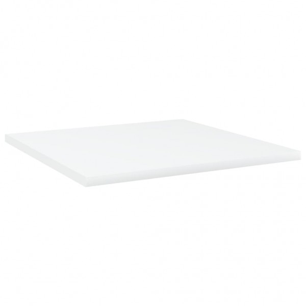 Prateleiras para estante 4 pcs 40x40x1.5cm contraplacado branco M 2