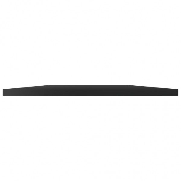 Estante estantería 8 uds contrachapada negro brillo 40x50x1.5cm M 3