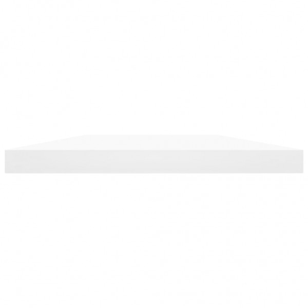 Prateleiras para estante 4 pcs derivados de madeira branco M 3