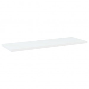 Estantes para estantería 4 uds contrachapada blanco 60x20x1.5cm H