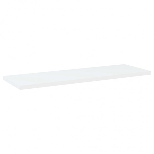 Estantes para estantería 4 uds contrachapada blanco 60x20x1.5cm M 2