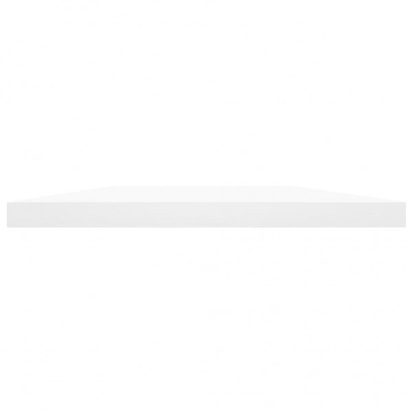 Prateleiras para estante 4 pcs derivados de madeira branco M 3