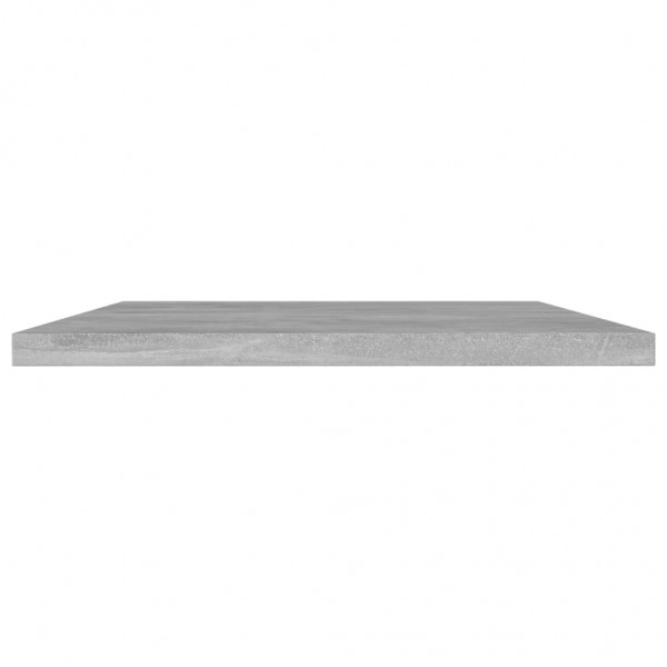 Prateleiras para estante 4 pcs 60x20x1.5cm contraplacado cinza M 3