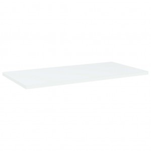 Estantes para estantería 4 uds contrachapada blanco 60x30x1.5cm H