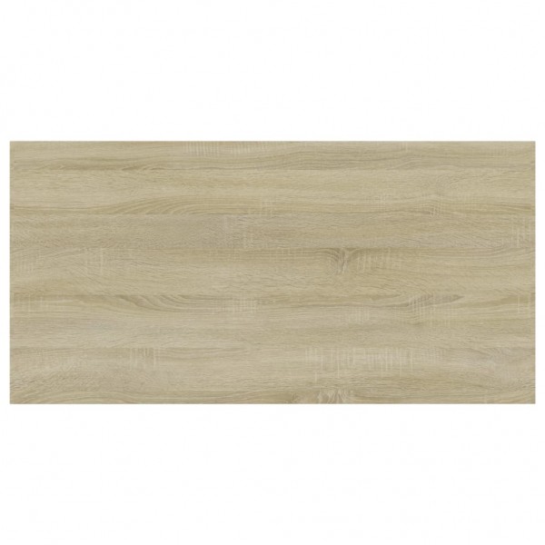 Prateleiras estante 4pcs 60x30x1.5cm contraplacado cor carvalho M 4