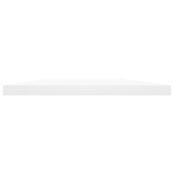 Prateleiras para estante 4 pcs derivados de madeira branco M 3