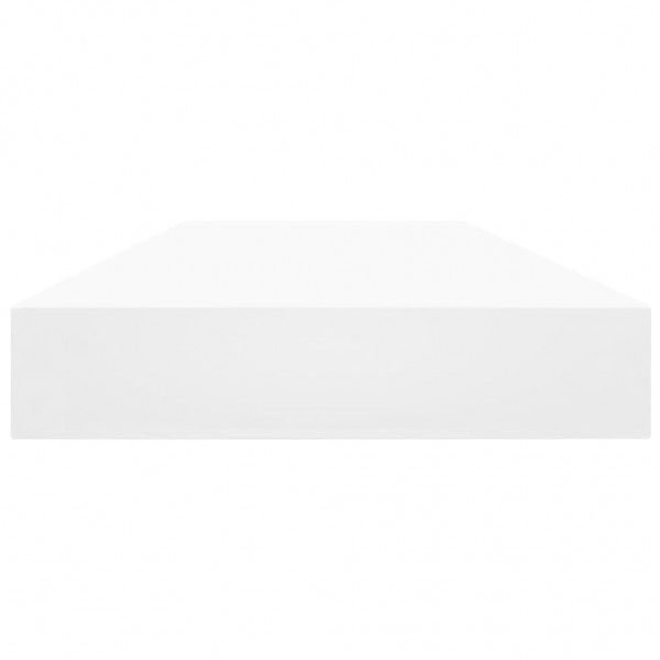 Prateleiras para estante 4pcs 100x10x1.5cm contraplacado branco M 3