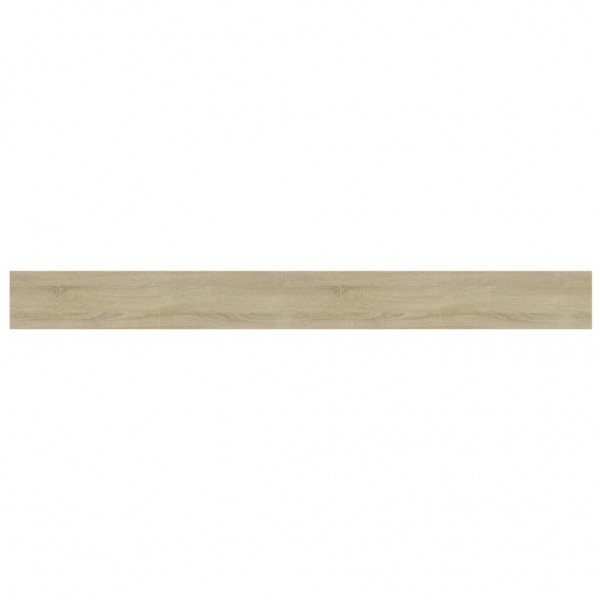 Estante estantería 4uds contrachapada roble Sonoma 100x10x1.5cm M 4