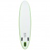 Conjunto prancha de paddle SUP insuflável verde e branco 3