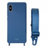 Carcaça COOL para iPhone X / iPhone XS Fita azul 1
