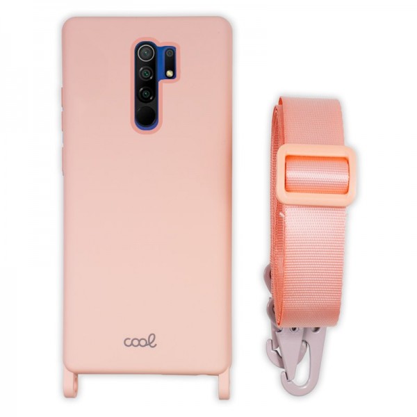 Carcasa COOL para Xiaomi Redmi 9 Cinta Rosa D